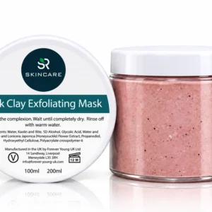 pink clay mask